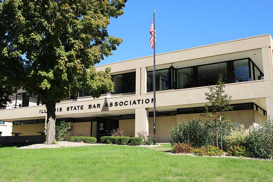 The Illinois Bar Center in Springfield, Illinois.