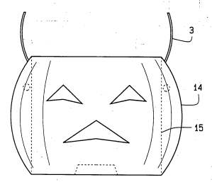 pumpkin candy carrier