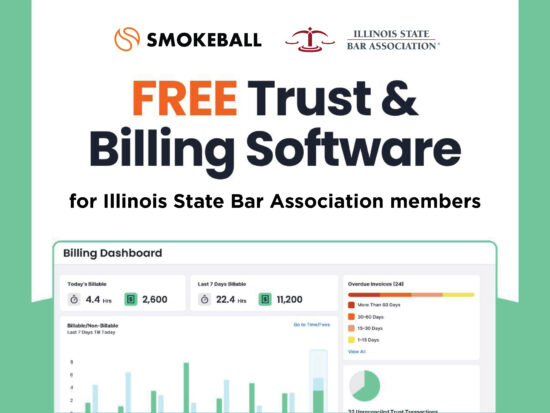 Smokeball Bill Free Trust Accounting and Billing Software