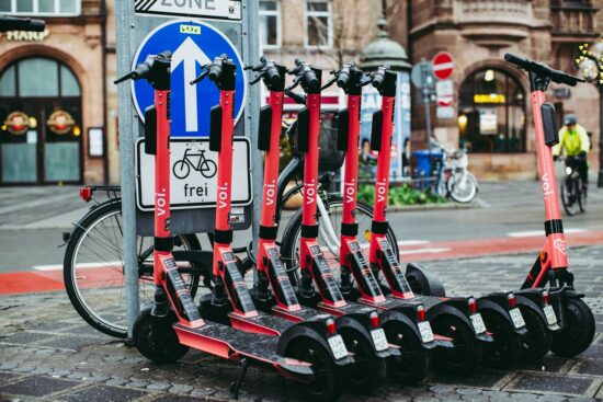 Modern urban e-mobility e-scooter – Voi Scooters - Get Magic Wheels