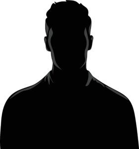 Silueta anónima de un hombre que representa a personas acusadas en la demanda por agresión sexual en una fraternidad de Cornell.
